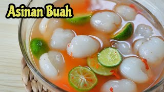 Seger bangettt !! RESEP CARA MEMBUAT ASINAN BUAH