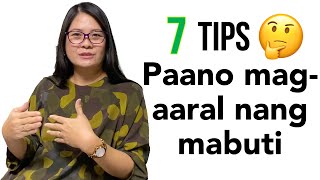 7 tips paano mag-aral nang mabuti | Study hard or study smart?