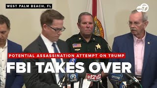 FBI investigating a potential assassination attempt on Trump