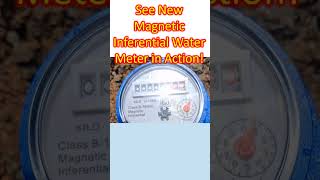 See New Magnetic Inferential Water Meter in Action!