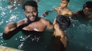 Swimming pool lo 10000 game lolli😅| cute boy bunty | dancer chinttu | 2022.