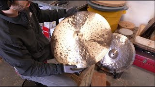 "Topography" Hammering - Timothy Roberts Cymbals