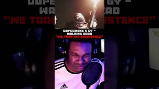 Dopesmoke x GY - Walking Dead Reaction | "We took his existence"  #reaction #ukdril #drillculture