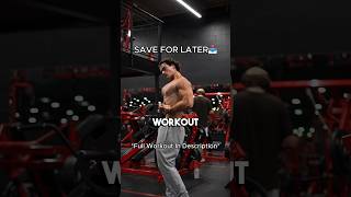 Shoulder Focused Push Workout