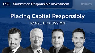 Placing Capital Responsibility Panel | Summit on Responsible Investment 2023