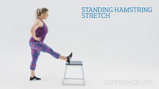 The Happy-Hamstrings Workout: Standing Hamstring Stretch