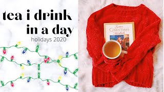 Tea I drink in a day | Christmas teas & more! | Dana DeStefano