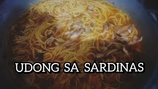 UDONG SA SARDINAS NAPAKASARAP