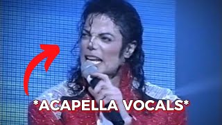 Michael Jackson — Beat It | Live Brunei 1996 *Acapella Adlibs* (semi-filtered)