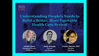 Dec 16 webinar: Understanding People's Needs to Build a Better, More Equitable Health Care System