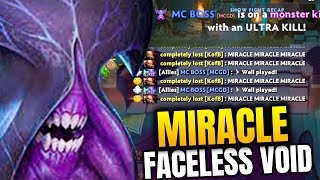 Miracle Dota 2: How His Faceless Void With 30 Kills In 30 Minutes Eradicates The Opponents