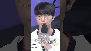 Faker shares his views on the Global Power Rankings #shorts