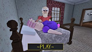 WHAT IF I PLAY AS GRUMPY GRANDPA in GRUMPY GRAN!? Scary Obby ROBLOX #roblox