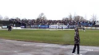 Górnik Konin-Legia Chełmża 27.03.2010-sektor gospodarzy