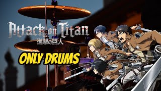 Shingeki No Kyojin | My War | Opening 6 | Backing Track | Only Drums