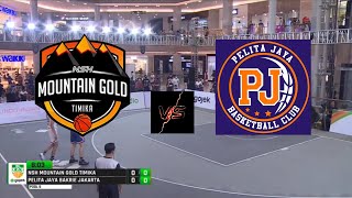 IBL Gojek 3x3 Surabaya Series preliminary round Pool B NSH Mountain Gold vs Pelita Jaya Bakrie