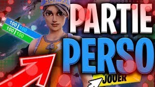 LIVE PP PARTIE PERSO SUR FORTNITE FR / DÉFILÉ DE MODE