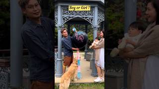 PRINCE or PRINCESS ? Watch the Gender Reveal . #genderreveal #schwangerschaft #shortsfeed