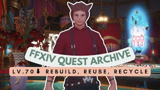 Eulmore: Lv.70 Rebuild, Reuse, Recycle | No Commentary | FFXIV Quest Archive