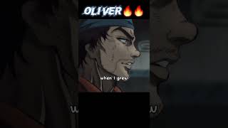 How Oliver became a man👀😲|Baki Hanma| #anime #animemoments #baki