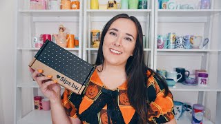 unboxing a tea subscription box & vanilla pu ehr tea review | october sips by