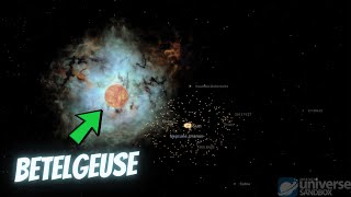 Betelgeuse Explosion near the Solar System