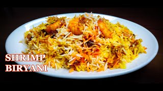 Easy Prawns Biryani recipe | shrimp biryani | Masaladar Prawns Biryani | Hyderabadi Prawns Biryani