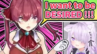 Marine Wants to be Desired [ENG SUB] Hololive Nekomata Okayu