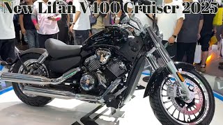 Lifan's New Retro American Cruiser Starts at 21,999 Yuan | 39 Ps | 397.5cc | New Lifan V400 2025