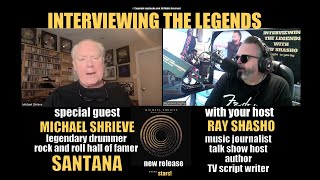 Michael Shrieve Legendary Drummer with Santana Exclusive!