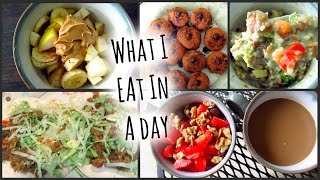 What I Eat In a Day // Quick and Easy Vegetarian Ideas