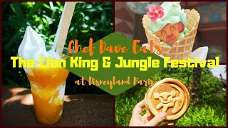 Chef Dave Eats at Disneyland Paris | The Lion King and Jungle Book Festival Treats | 2019