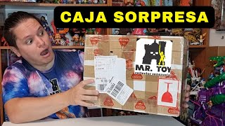 Caja Sorpresa Masters of the Universe Motu Mr Toy Collector vintage juguetes figuras Coleccion rare