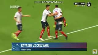 MULTIMEDIOS DEPORTES PRIMER TIEMPO DE MONTERRREY VS CRUZ AZUL