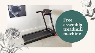 Free assembly treadmill machine for home use | Fitness Manufacturer