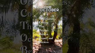 Welcome October #newmonth #preveli