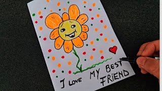 FRIENDSHIP DAY CARD DRAWING