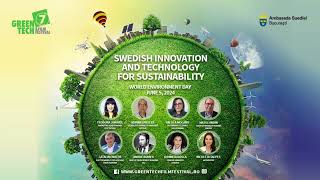 Trailer Swedish Innovation and Technology for Sustainability Panel - GTFF 2024 Event