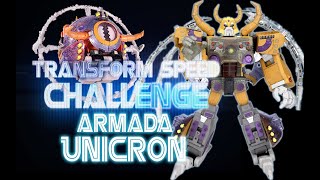 TRANSFORM SPEED CHALLENGE #13 Transformers Armada Unicron