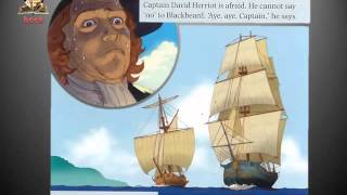 Learning English via stories with subtitles    Caribbean pirate - Black Beard