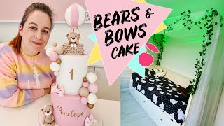 Bears and Bows to Blackpool | Behind the Hot Air Balloon Cake | Cherry Vlogs