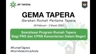 Sosialisasi Gema Tapera Bersama Kemendagri