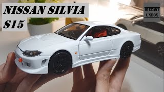 Unboxing Nissan Silvia S15 Welly 1/24 Diecast Miniature