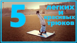 5 КРАСИВЫХ И ЛЕГКИХ ЭЛЕМЕНТОВ КАЛИСТЕНИКИ // МОЖЕТ НАУЧИТЬСЯ КАЖДЫЙ !