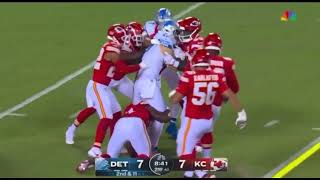 Forward Down The Field - Lions v  Chiefs  -  9/7/23