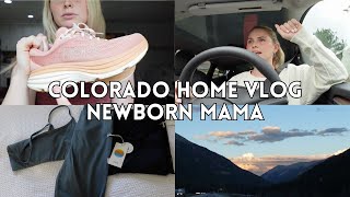 SAHM HOME VLOG: living at the inlaws?!? chatty vlog, vail colorado, first workout postpartum