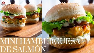 Mini Hamburguesas de Salmón | Una cena rápida y saludable