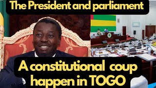 Togo President Gnassingbé try to change the constitution to ban voting for presidential election