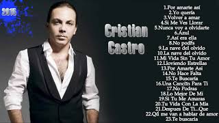 Canciones románticas que acompañan a los años - Cristian Castro - Sus Mejores Éxitos Mix de Éxitos