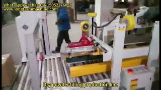 Dry powder filling production line